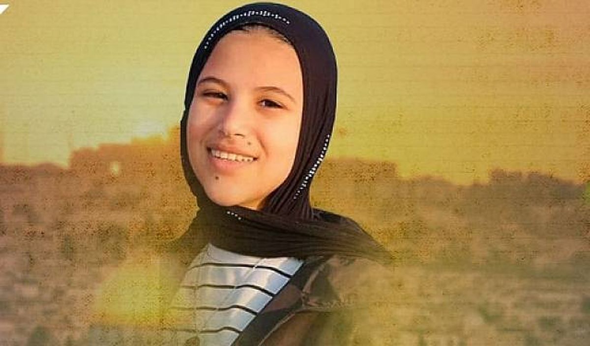  استشهاد الفتاة سديل غسان نغنغية