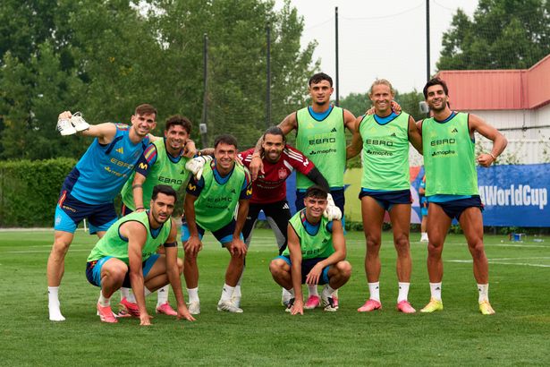 الصورة من الحساب الرسمي لمنتخب إسبانيا على إكس- @SEFutbol
