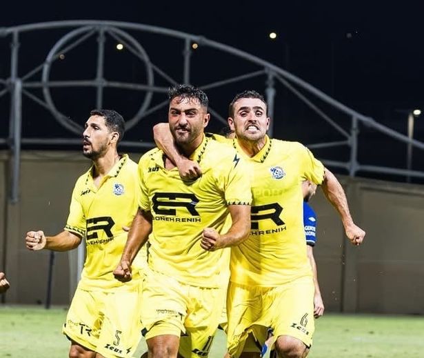 الصورة من حساب فريق مكابي أبناء الرينة على فيسبوك
