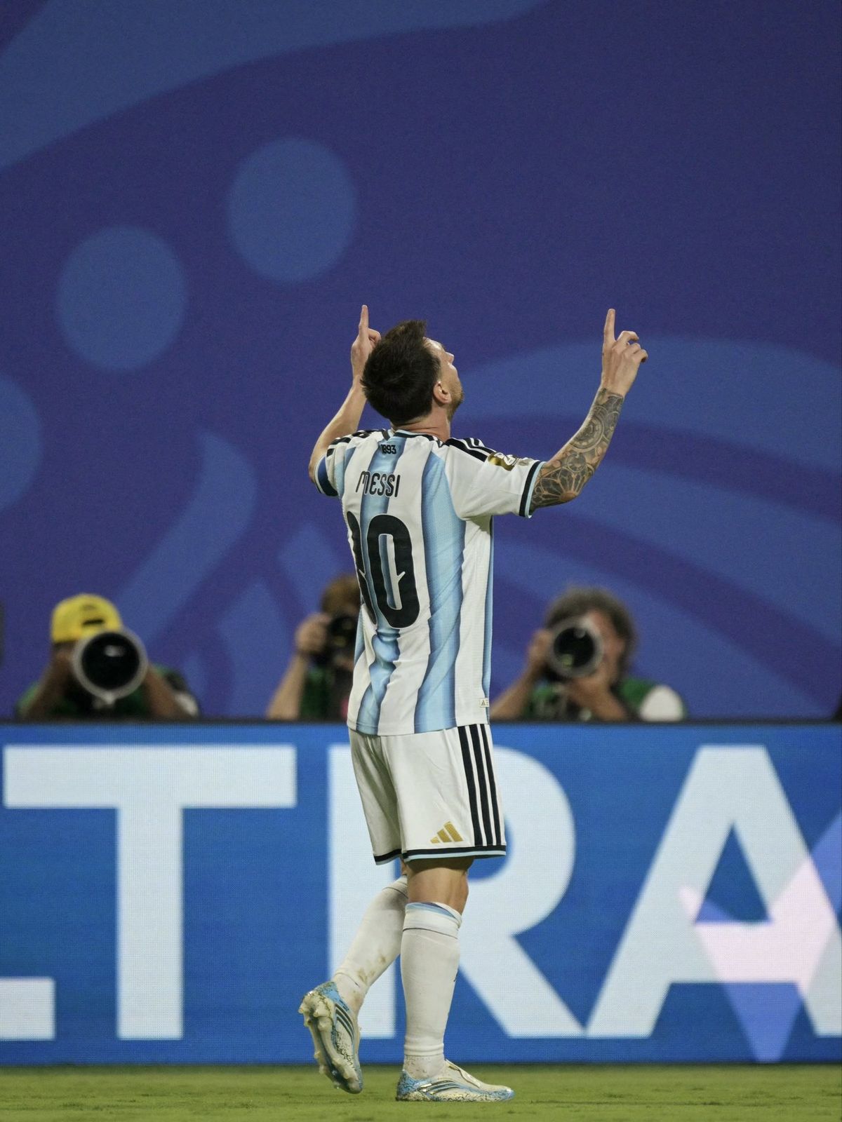 ميسي - الصورة من حساب فيفا على اكس- @FIFAWorldCup