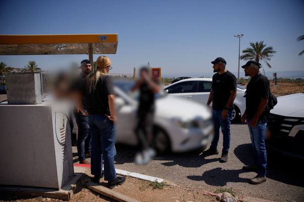 المعتقليين الخمسة - تصوير الشرطة الاسرائيلية
