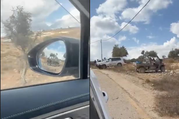 من الاعتداء على الوفد الأوروبي قرب رام الله