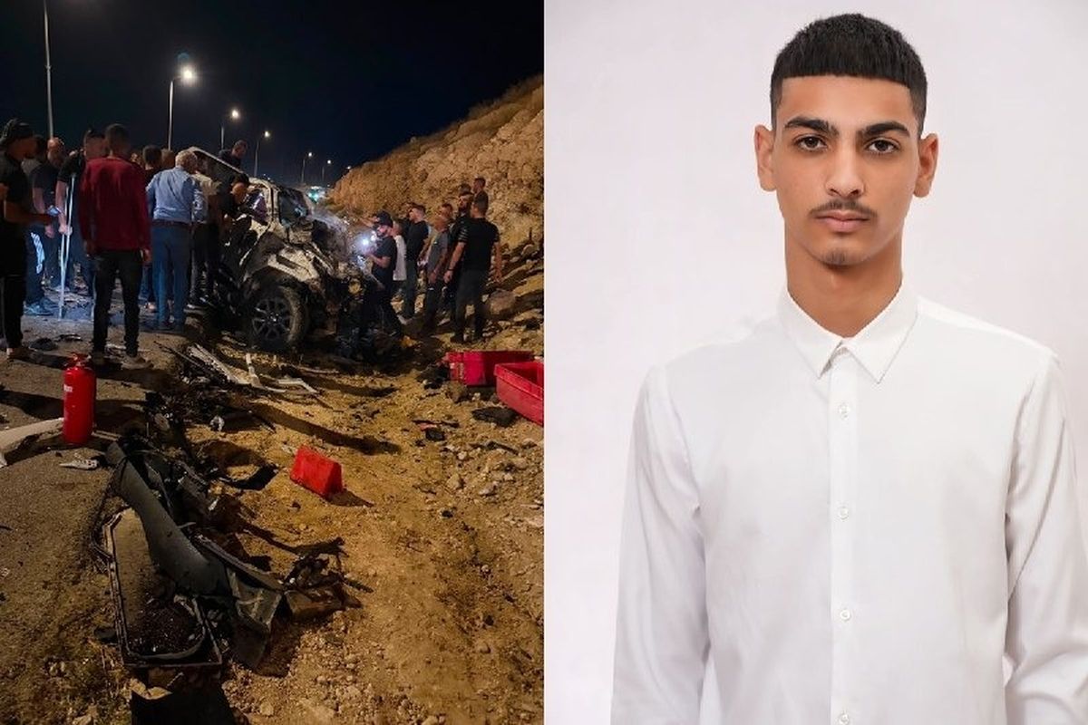الشاب مروان طويل ومكان الحدث - صورة توضيحية لحادث طرق الاستعمال وفق قانون 27أ لحقوق الملكية