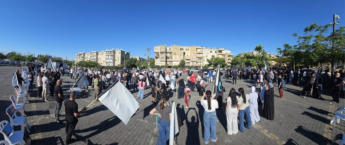من مكان المظاهرة - تصوير الشمس
