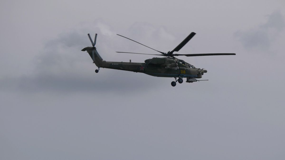 Zhukovsky,,Russia,-,September,01,,2019:,Demonstration,Of,The,Mi-28 | Editorial credit: aarrows / Shutterstock.com


