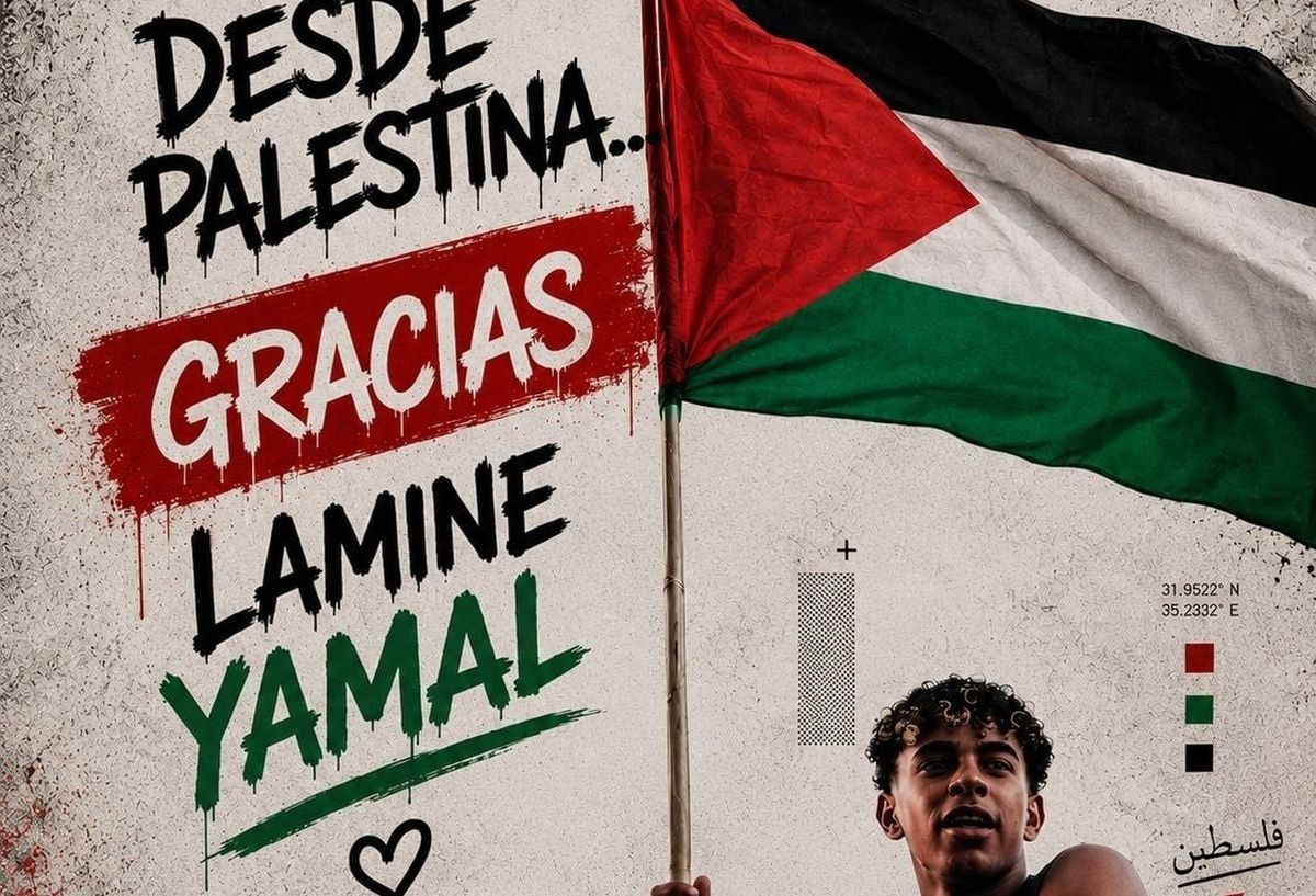 الصورة من الحساب الرسمي لاتحاد الكرة الفلسطيني- @Palestine_fa