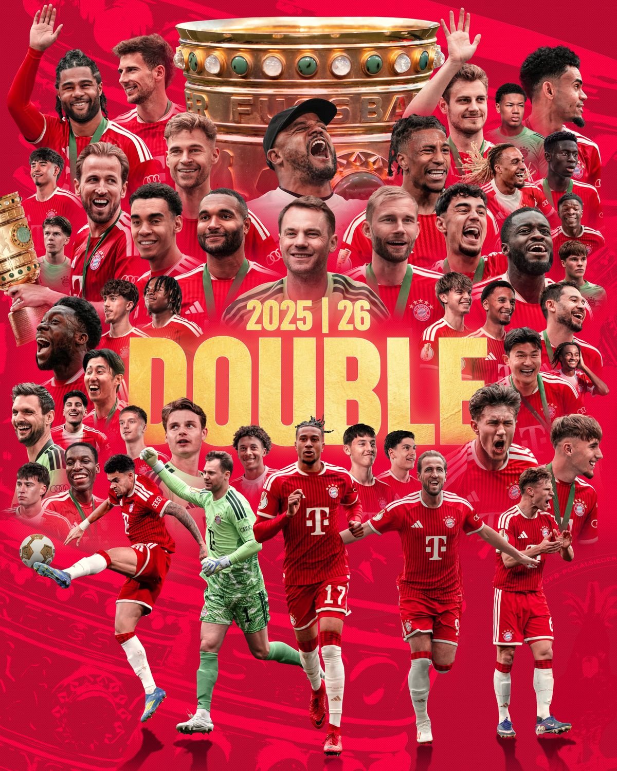 الصورة من الحساب الرسمي لبايرن ميونخ - @FCBayern