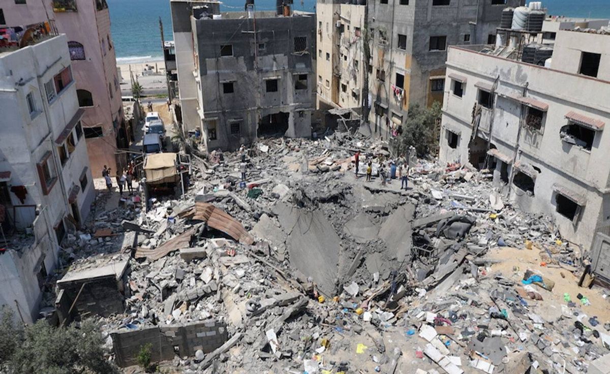 صورة أرشيفية للعدوان على القطاع