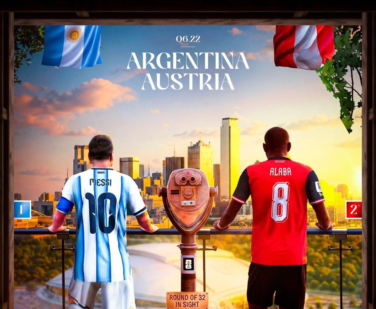 الصورة من الحساب الرسمي لمنتخب الأرجنتين على إكس- @AFASeleccionEN