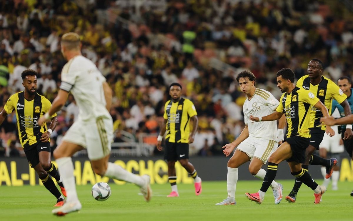 جواو فيليكس - الصورة من حساب نادي النصر السعودي على اكس - @AlNassrFC 