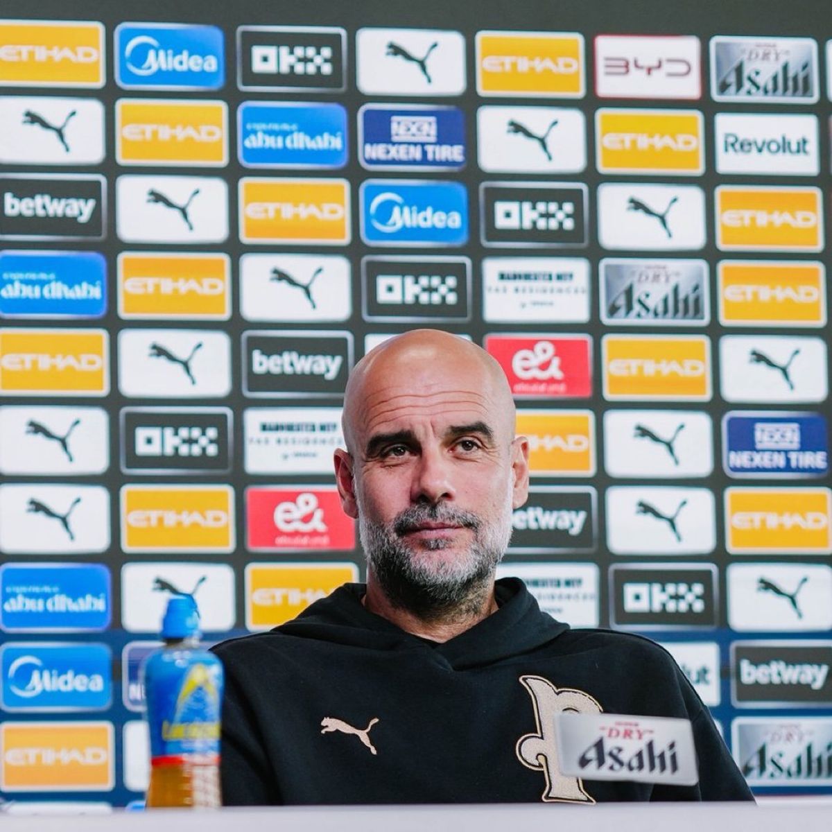 بيب غوارديولا- الصورة من الحساب الرسمي لمانشستر سيتي - @mancity