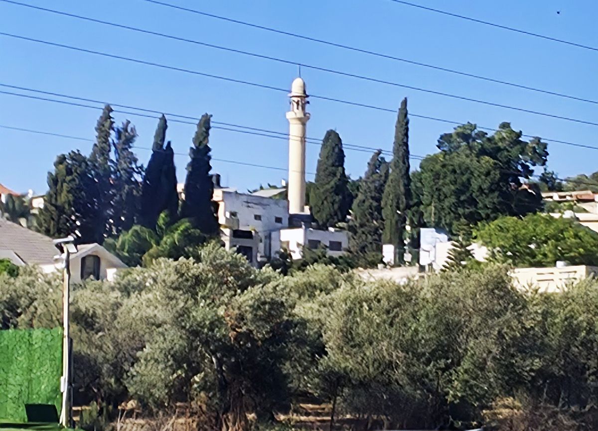 قرية عربية على طريق وادي عارة (تصوير: Israel Preker / ويكيميديا كومنز، CC BY 2.5)