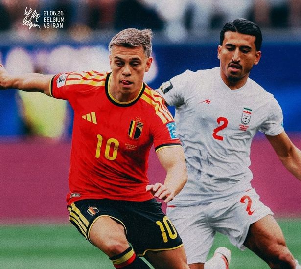 الصورة من الحساب الرسمي لمنتخب بلجيكا على إكس- @BelRedDevils

