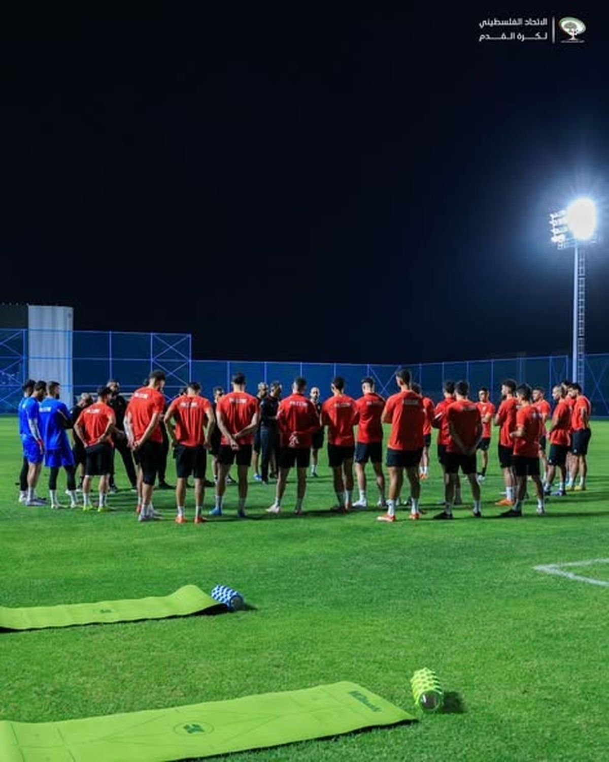 منتخب فلسطين - الصورة من حساب الاتحاد الفلسطيني على فيسبوك
