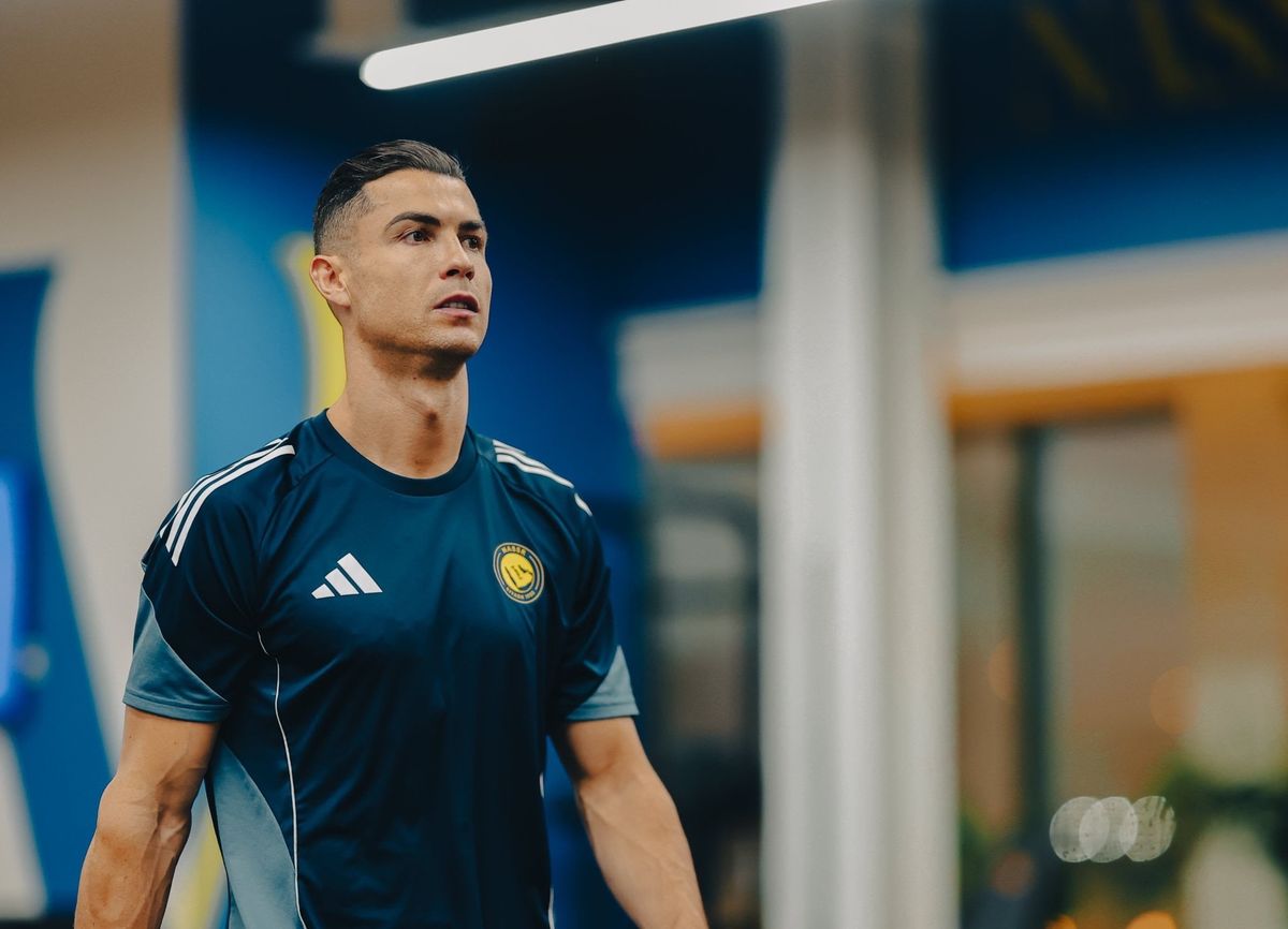 رونالدو - الصورة من الحساب الرسمي للنصر السعودي - @alnassrfc