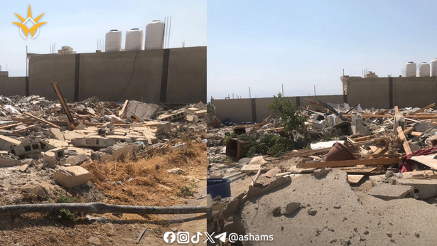 الجيش الإسرائيلي يُهدم منزلًا في قرية الديوك التحتا قضاء مدينة أريحا