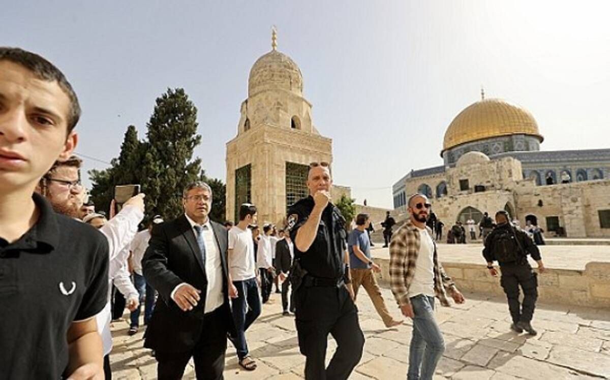 اقتحام وزير الأمن القومي الإسرائيلي للمسجد الأقصى