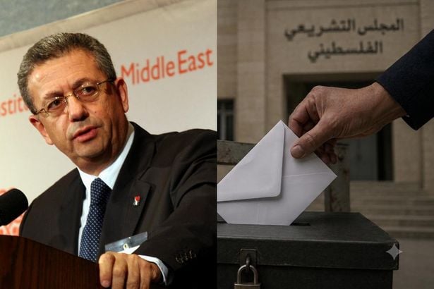 على اليمين صورة مولدة بالذكاء الاصطناعي
وعلى اليسار: مصطفى البرغوثي، المصدر: Aude / ويكيميديا كومنز (CC BY-SA 3.0)