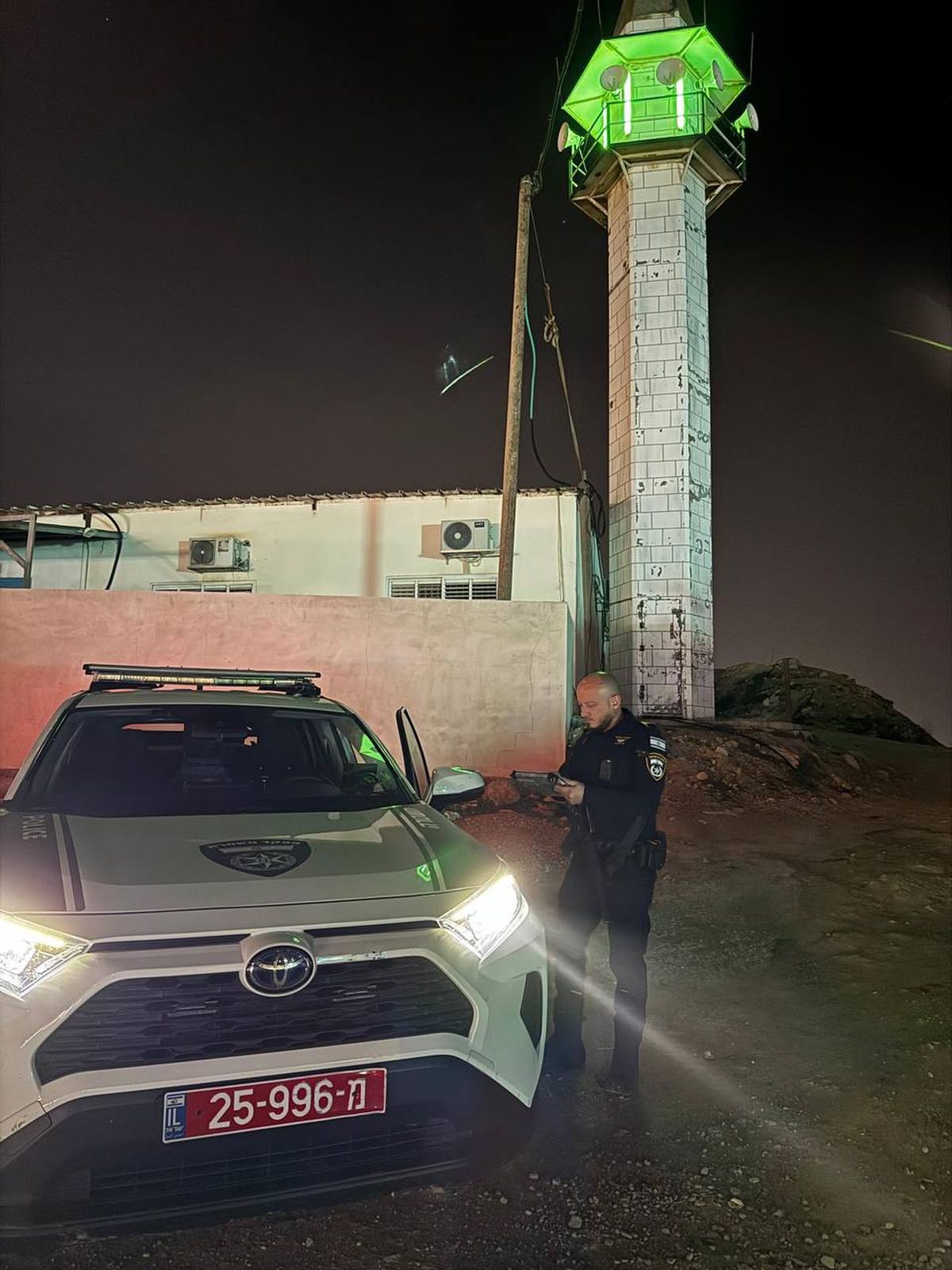 تصوير الشرطة من اللقية