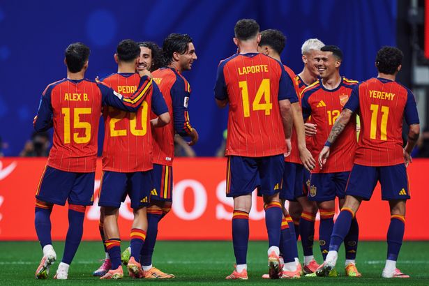 الصورة من الحساب الرسمي لمنتخب إسبانيا- @SEFutbol