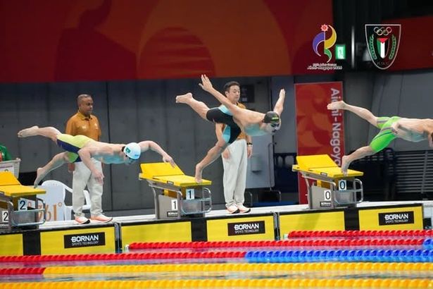 الصورة من حساب اللجنة الأولمبية الفلسطينية على فيسبوك - Palestine Olympic Committee- اللجنة الأولمبية الفلسطينية