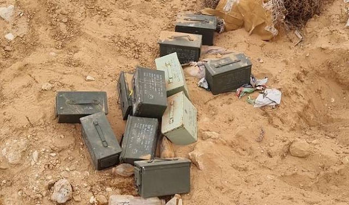 اعتقال مشتبهَين بسرقة الذخيرة من قاعدة "تسيئيليم"