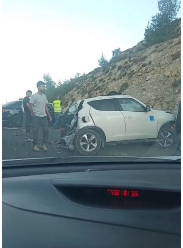 صورة من مكان الحادث