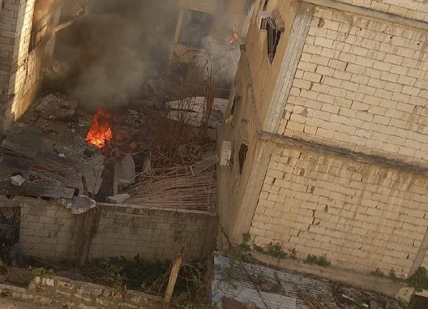 تصوير شهود عيان من مكان القصف - الاستعمال بحسب بند 27أ
