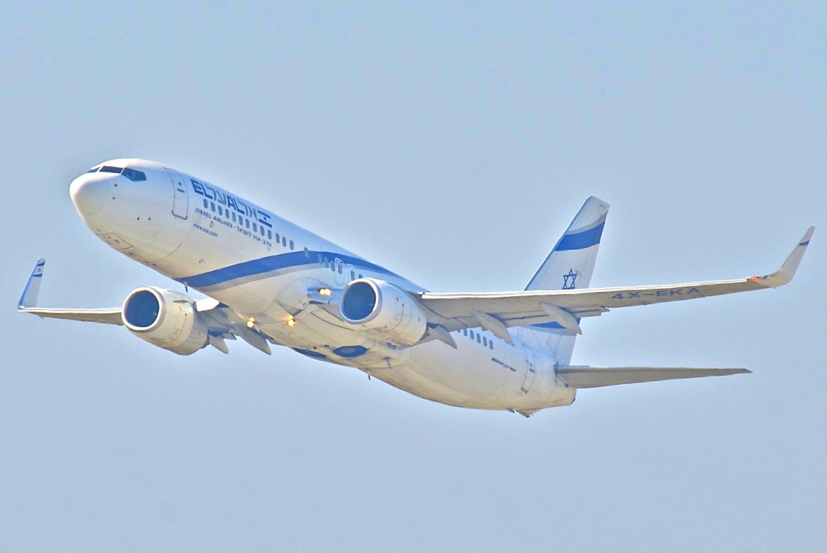 طائرة تجارية تابعة لشركة الطيران الإسرائيلية "إل عال" من طراز بوينغ 737-800

المصدر: Aero Icarus / Wikimedia Commons (CC BY-SA 2.0)