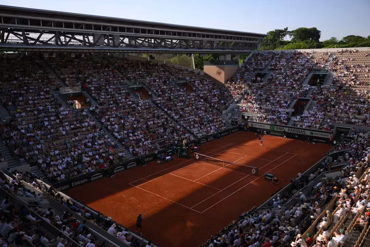 الصورة من الموقع الرسمي لرولان غاروس-.rolandgarros.com