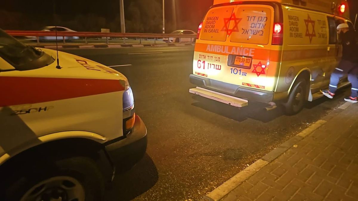 من مكان حادث الدهس في كفرقرع - وسائل التواصل
