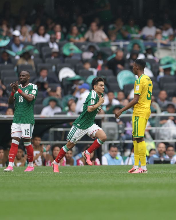 الصورة من الحساب الرسمي لمنتخب المكسيك على اكس - @miseleccionmx