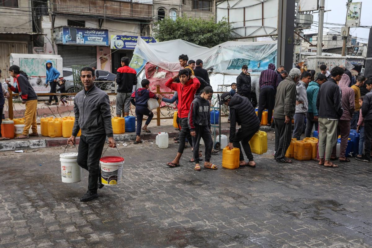 استمرار الحرب على قطاع غزة| تدمرت أبار المياه المغذية للسكان والبنية التحتية