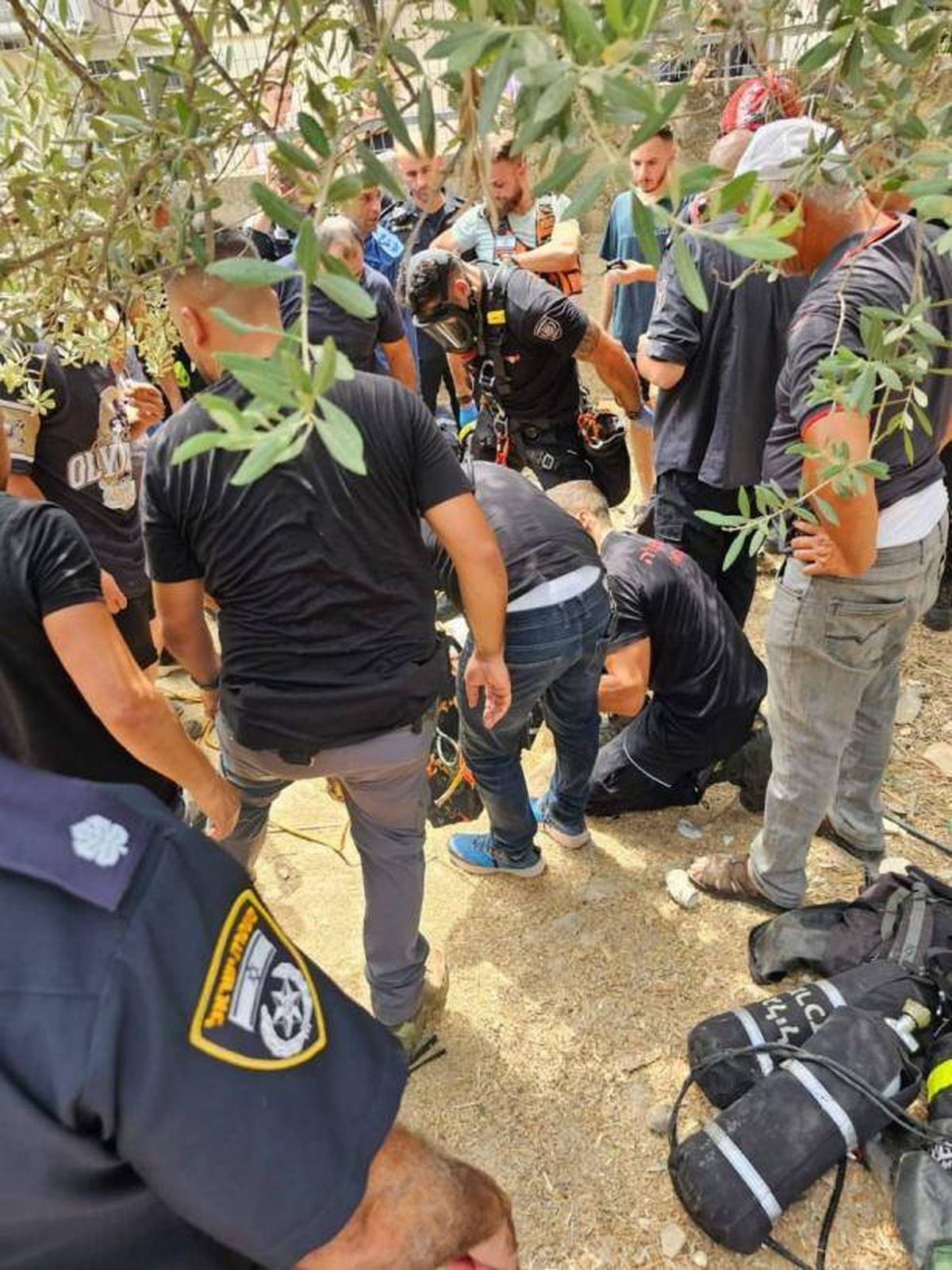 صورة من مكان الحادث  