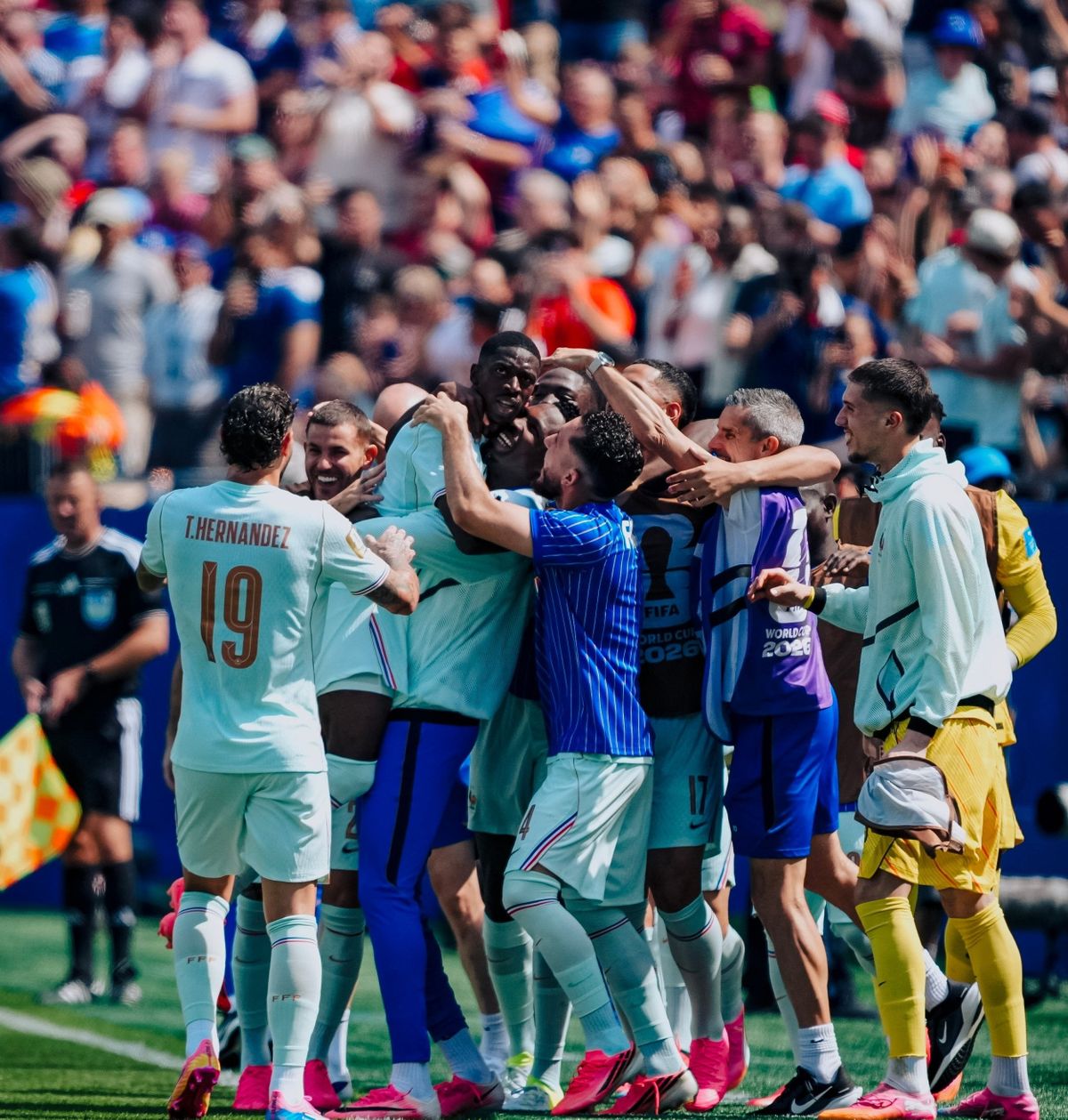 الصورة من الحساب الرسمي لمنتخب فرنسا على إكس- @equipedefrance