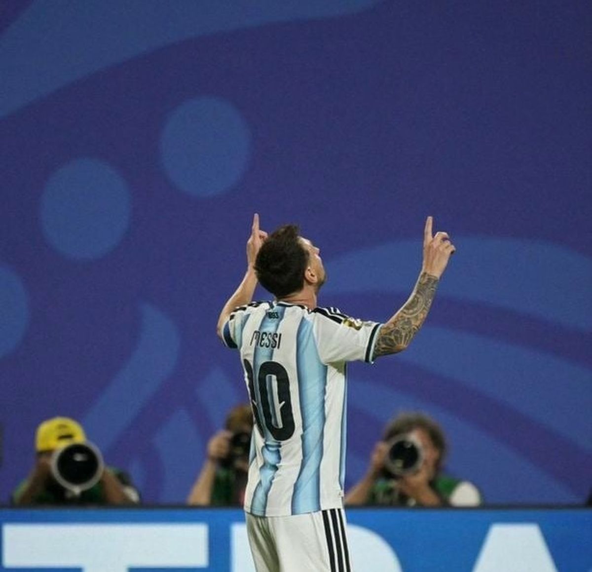 ميسي - الصورة من حساب فيفا على اكس- @FIFAWorldCup


