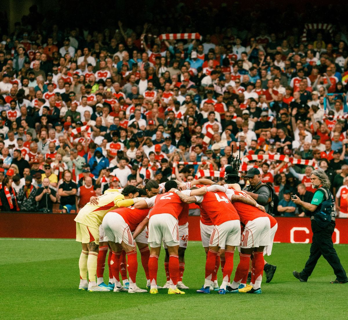 الصورة من الحساب الرسمي لنادي أرسنال - @Arsenal