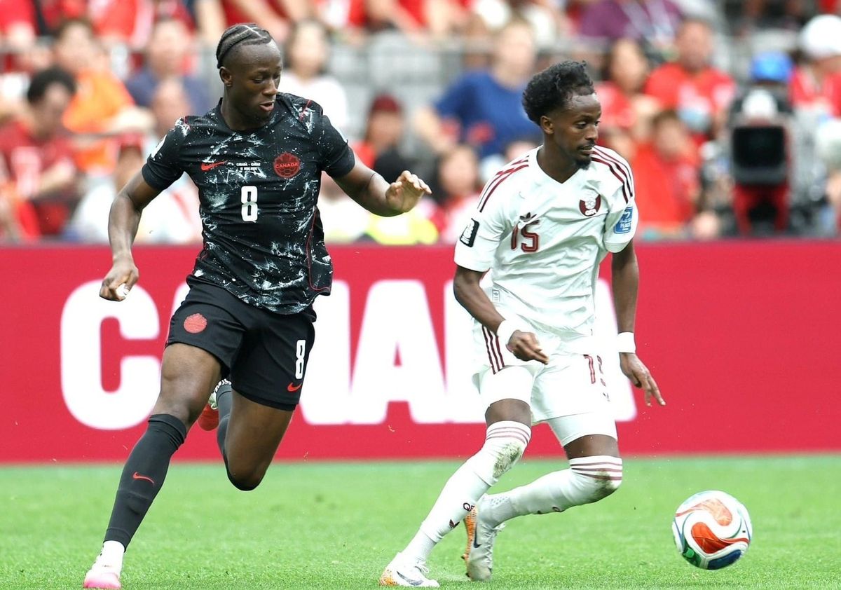 يوسف عبد الرزاق - الصورة من حساب منتخب قطر على اكس - @QFA_EN