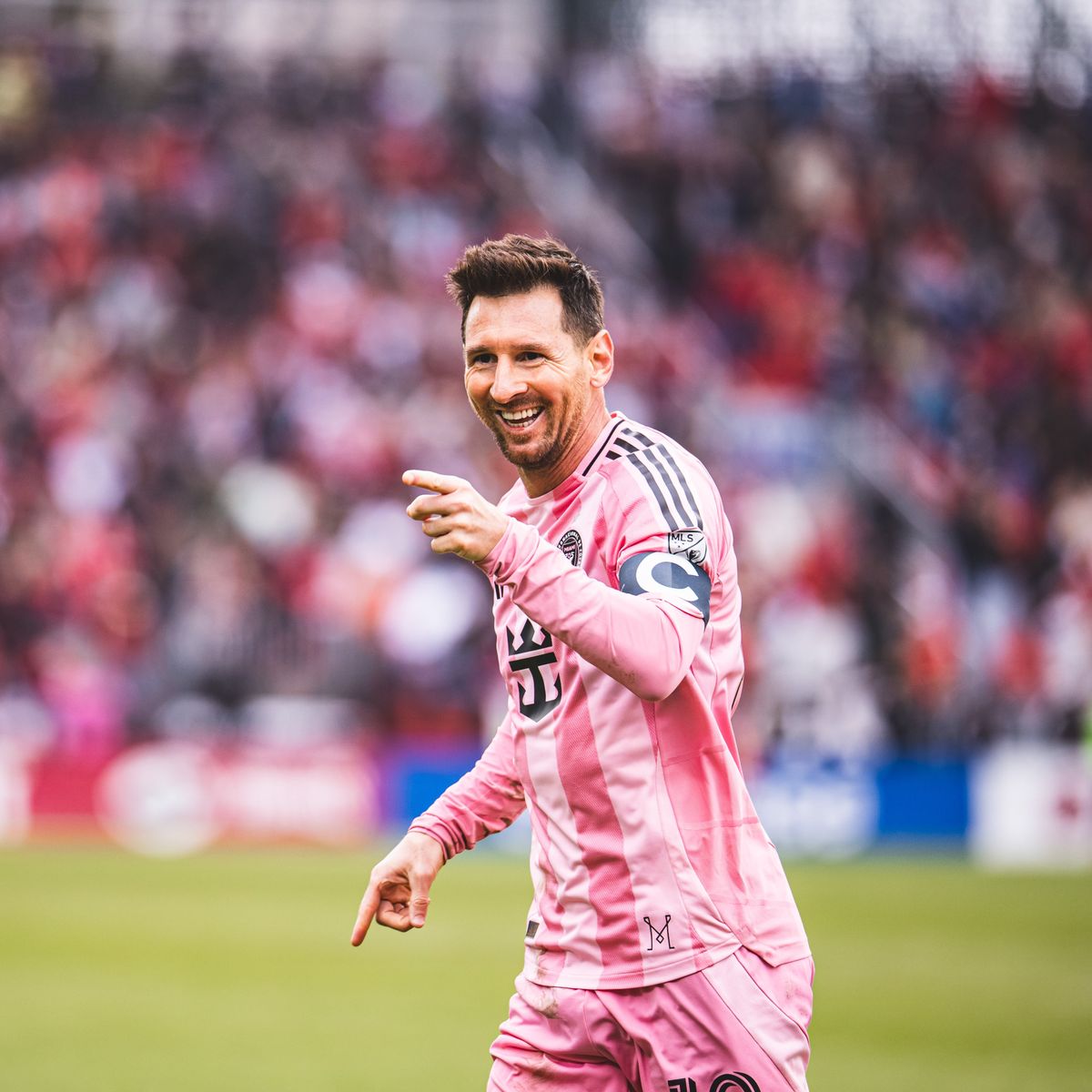 ميسي - الصورة من الحساب الرسمي لنادي إنتر ميامي - @InterMiamiCF