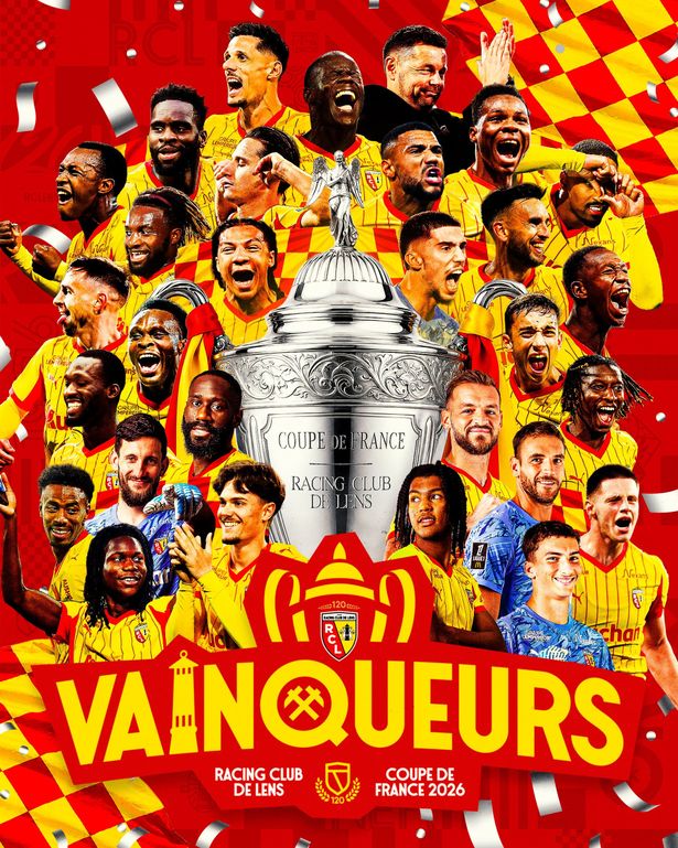 الصورة من الحساب الرسمي لنادي لانس- @RCLens