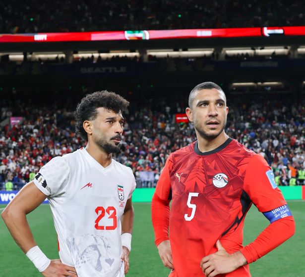 مصر وإيران - الصورة من حساب منتخب مصر على منصة اكس - @EFA