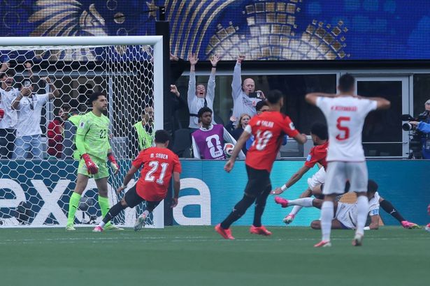 مصر وإيران - الصورة من حساب منتخب مصر على منصة اكس - @EFA
