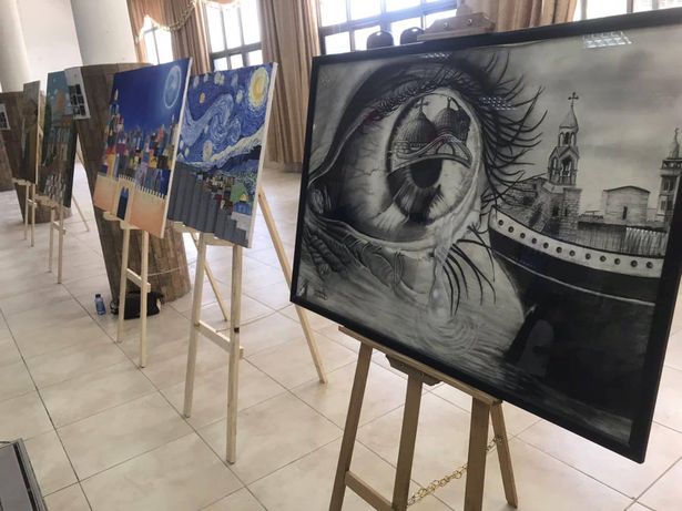 معرض سابق لوزارة الثقافة - الصفحة الرسمية للوزارة على فيسبوك