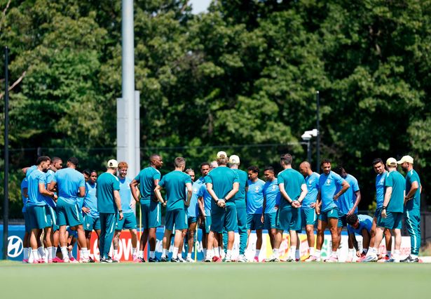 الصورة من حساب منتخب البرازيل على منصة اكس - @CBF_Futebol