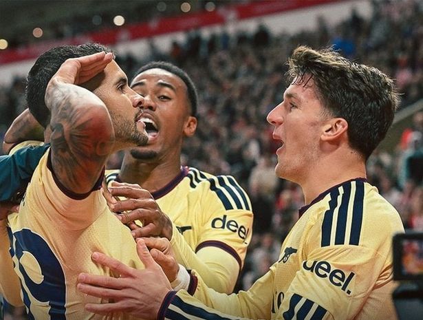الصورة من الحساب الرسمي لنادي أرسنال على منصة إكس- @Arsenal
