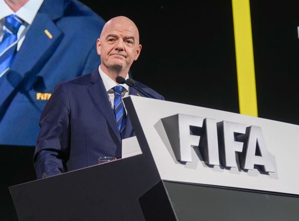 جياني إنفانتينو رئيس فيفا، الصورة من الحساب الرسمي لفيفا ميديا على منصة إكس- @fifamedia