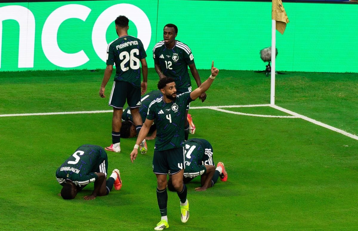 الصورة من الحساب الرسمي لمنتخب السعودية- @SaudiNT