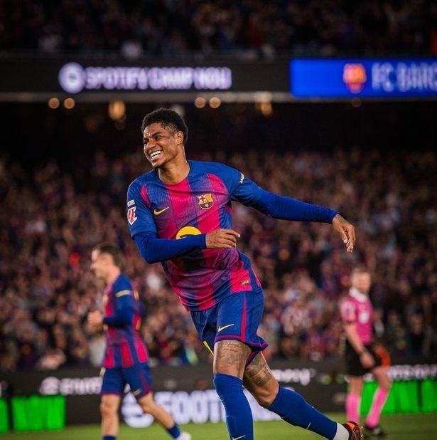 راشفورد، الصورة من الحساب الرسمي لنادي برشلونة على منصة إكس- @FCBarcelona

