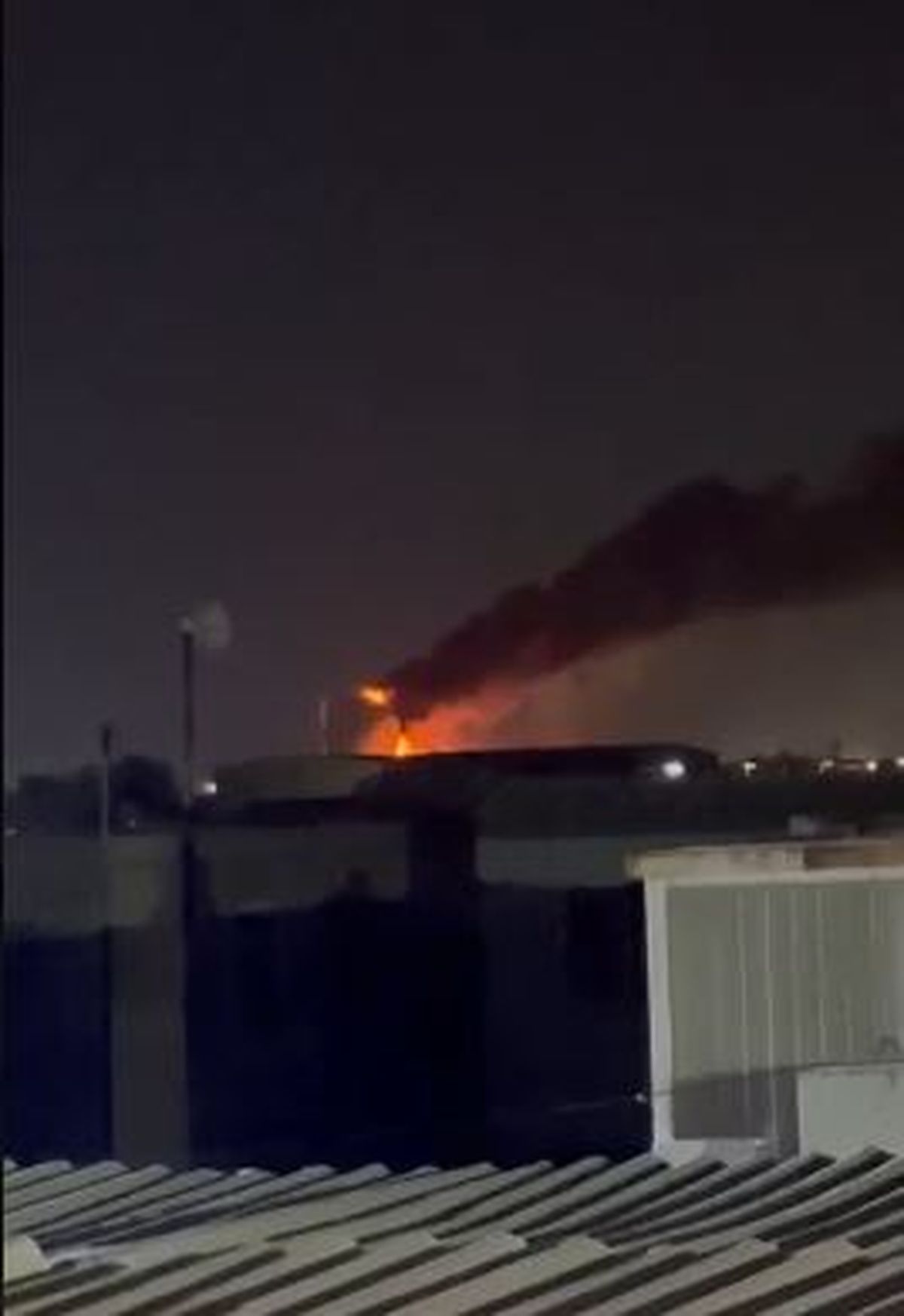 صورة من فيديو متداول