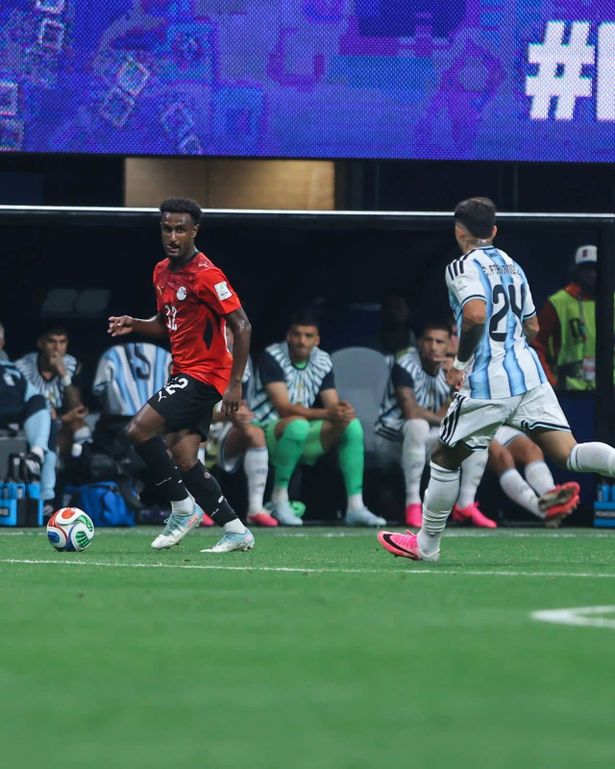 الصورة من الحساب الرسمي للاتحاد المصري لكرة القدم على فيسبوك-EFA﻿